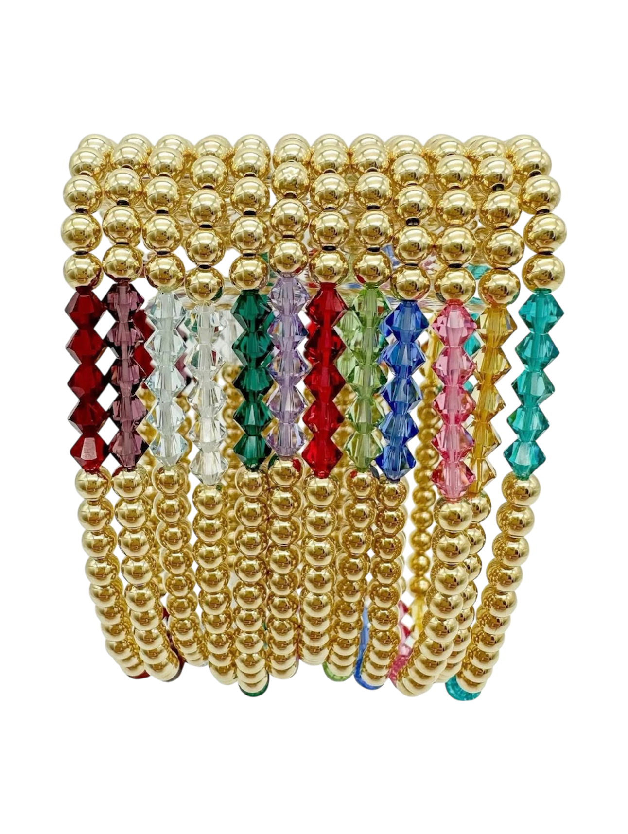 Gold Filled Birthstone Bracelet