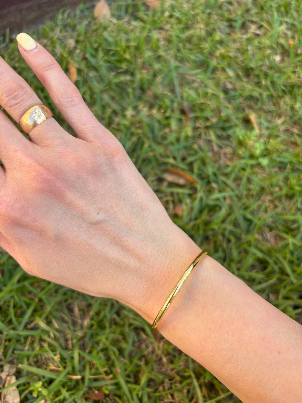 Gold Bangle