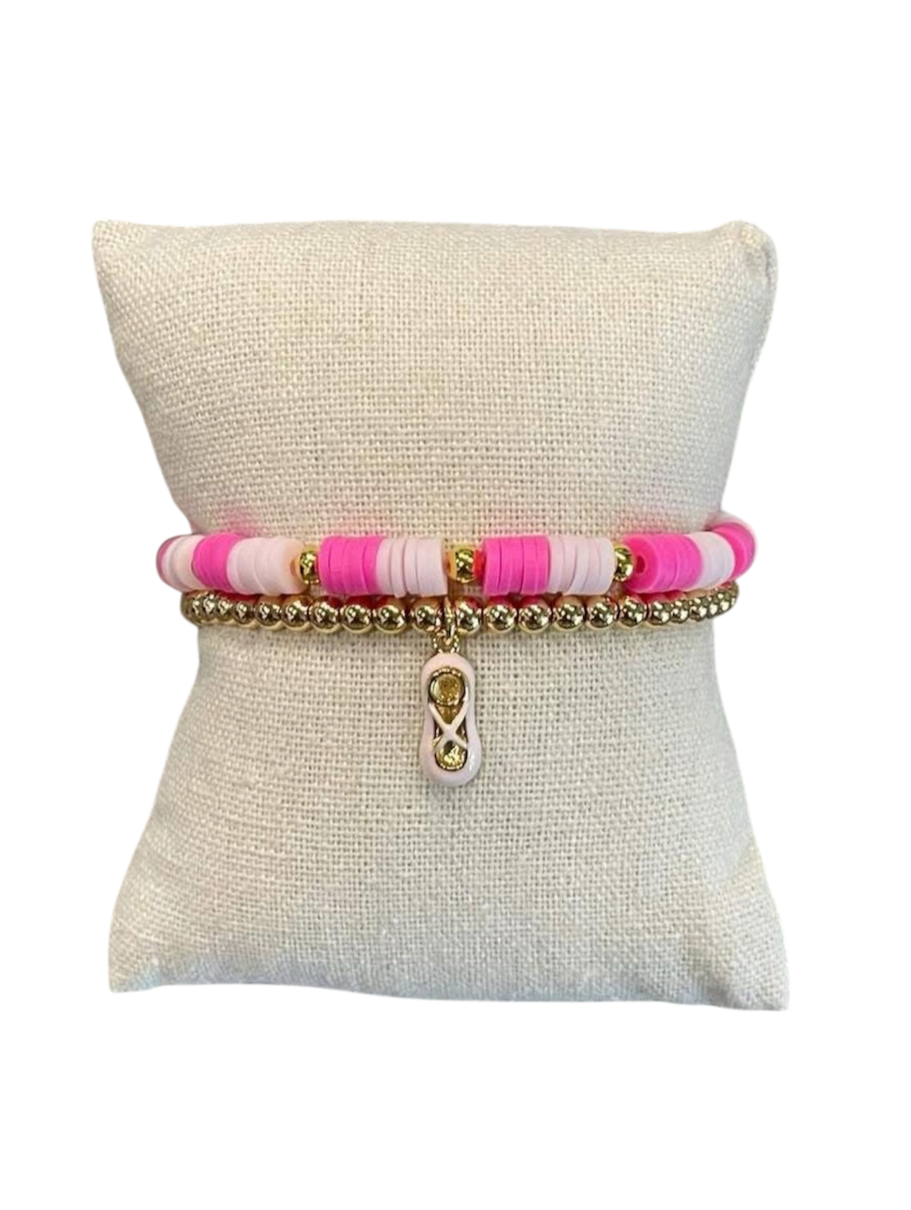 Pink Dance Bracelet Set