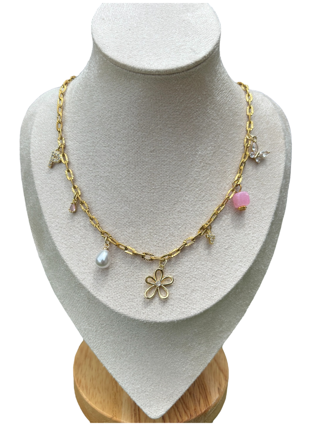 Embossed Paperclip Chain