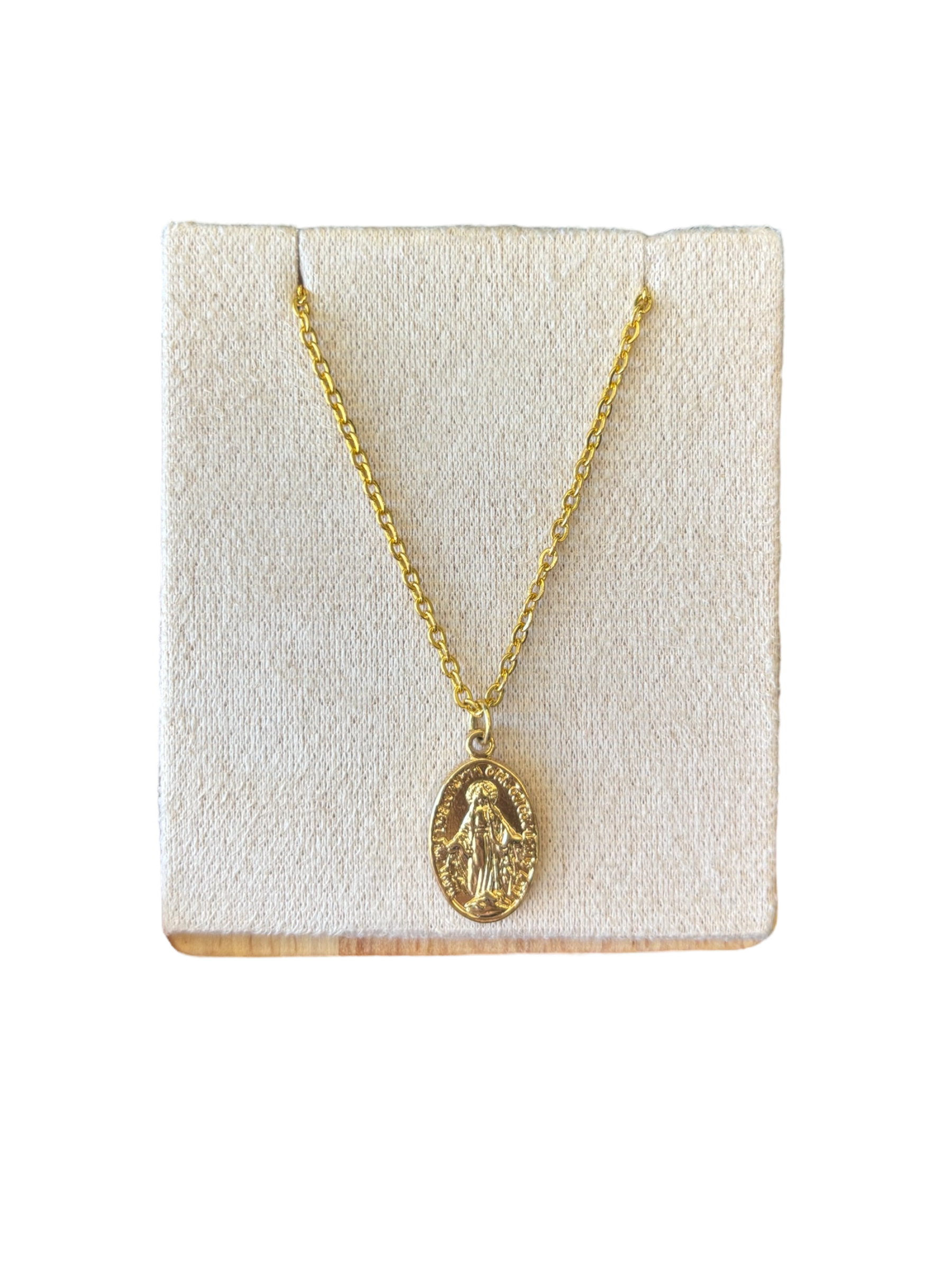 Mother Mary Round Medal