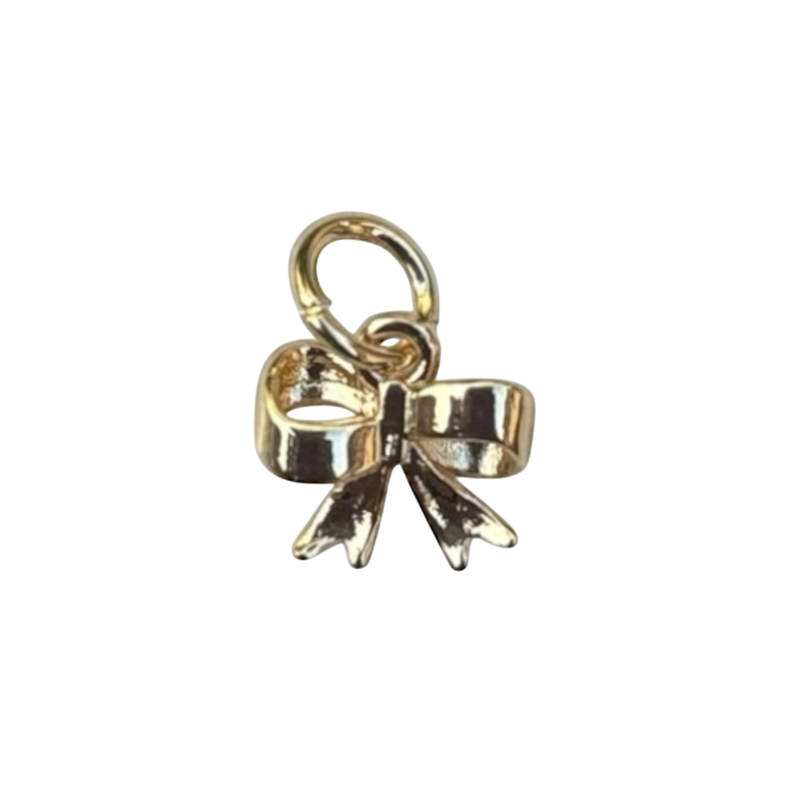 Tiny Gold Bow