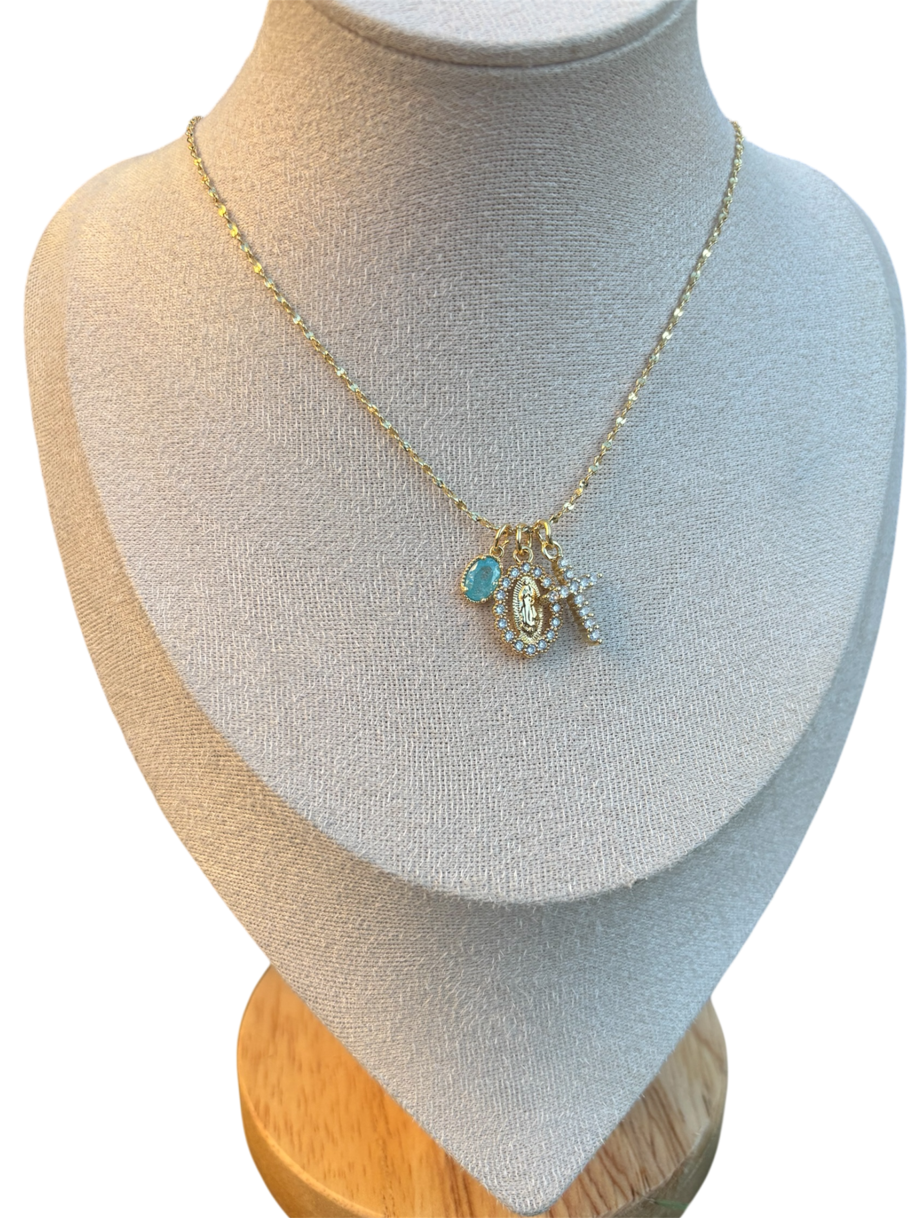 The Round Mary Necklace