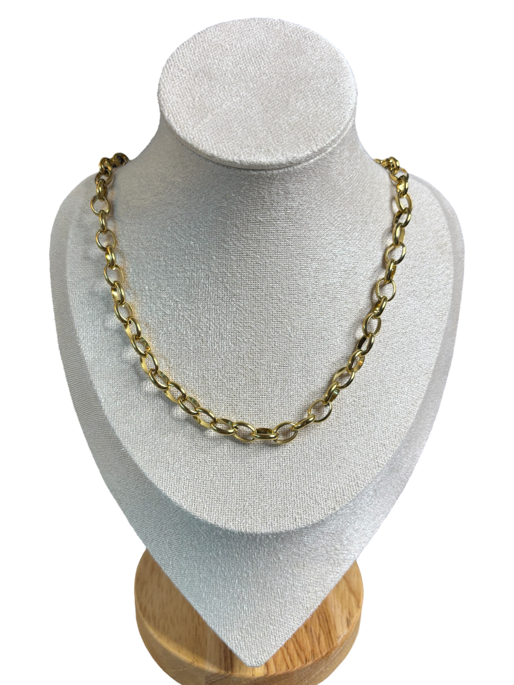 Oval Rolo Chain