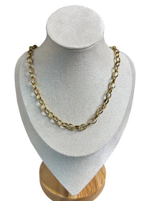 Oval Rolo Chain