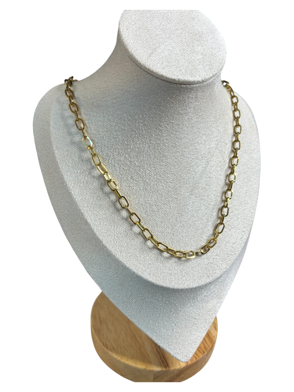 Large Paperclip 5mm Chain