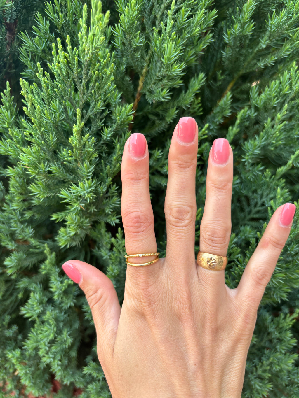 Double Gold Ring