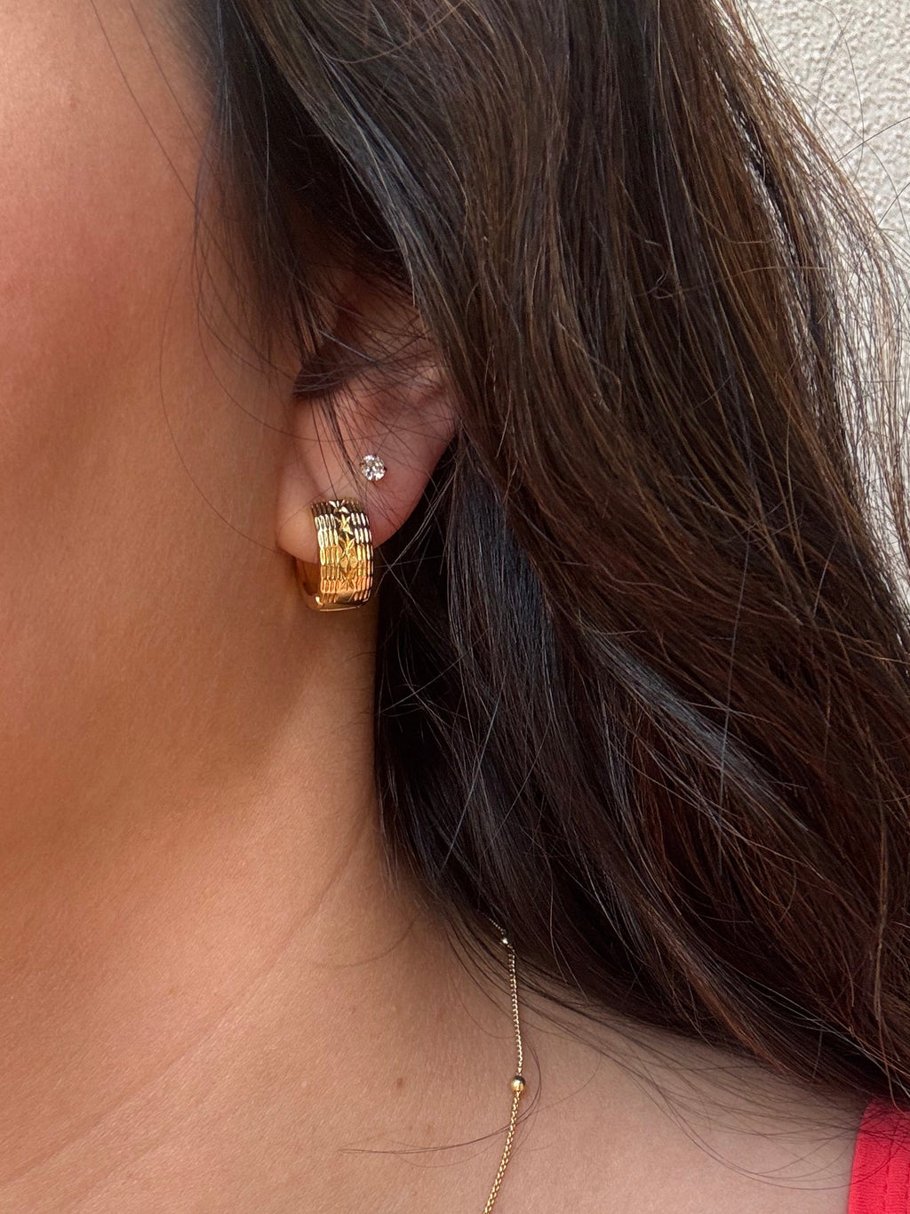 The Emily Huggie Earrings