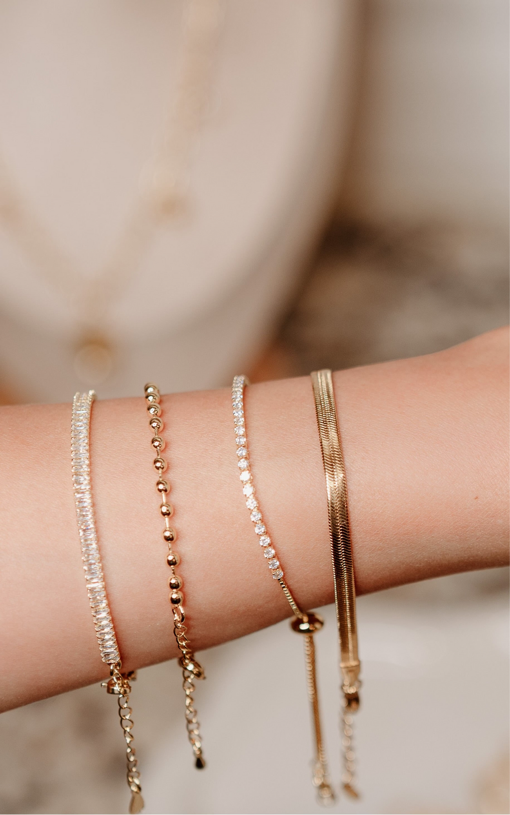 Baguette Tennis Bracelet