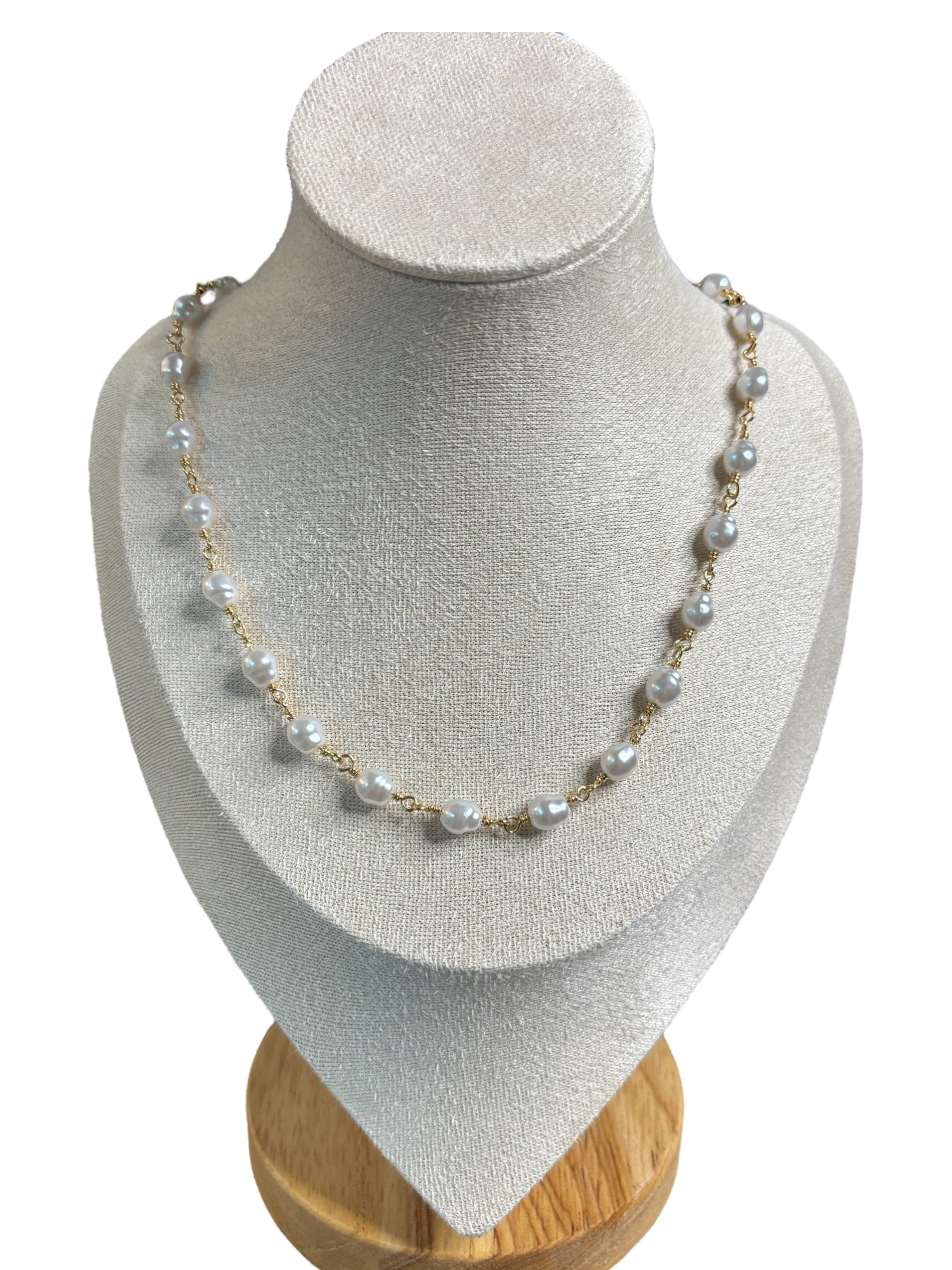 White Pearl Chain