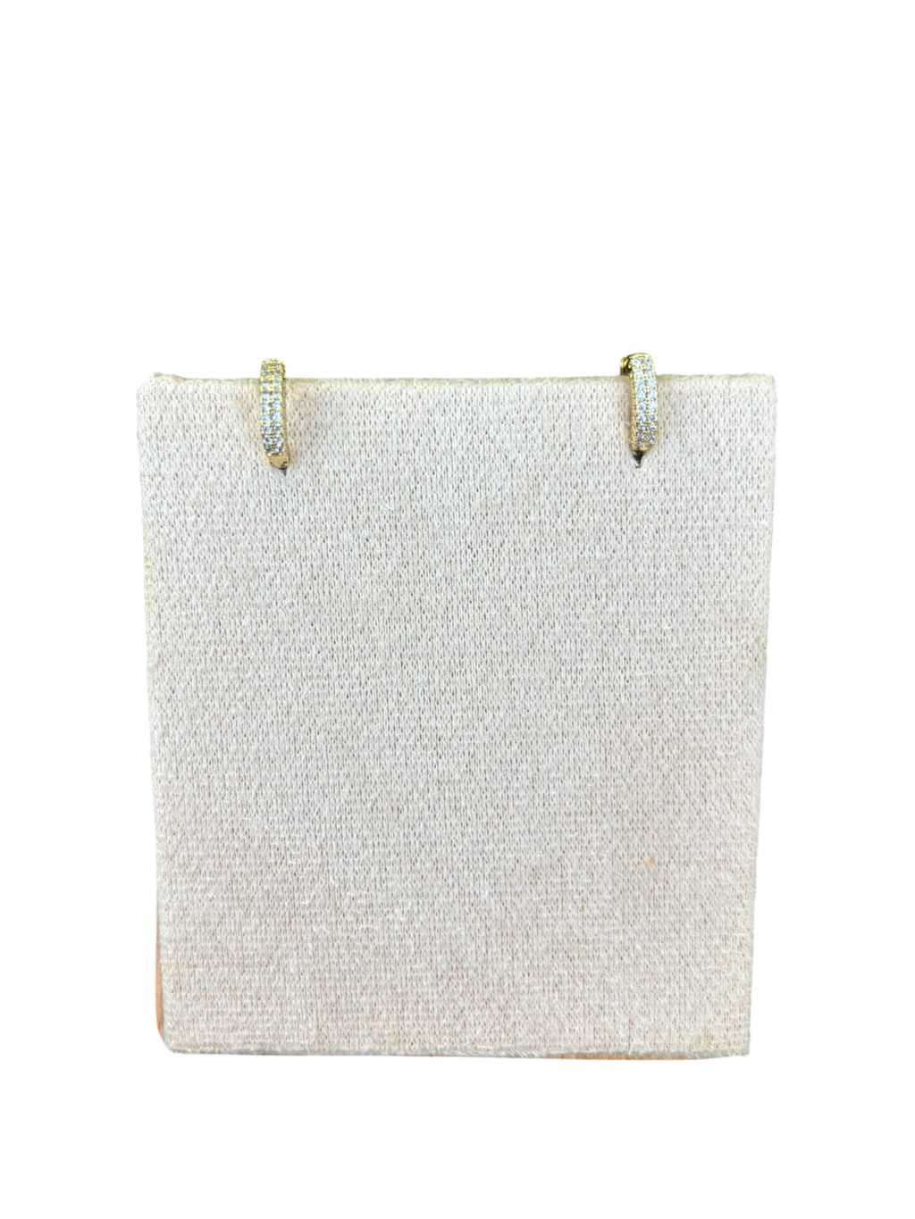 Dainty Rhinestone Huggie Earrings