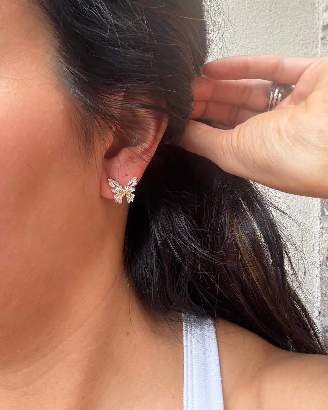 Butterfly Stud Earrings
