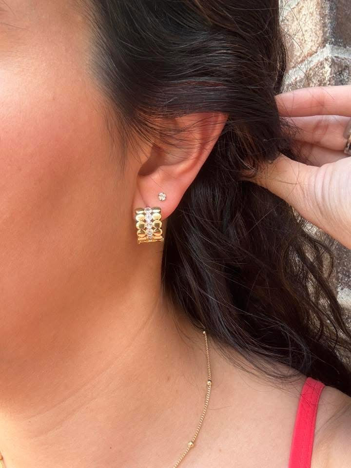 Siesta Key Huggie Earrings