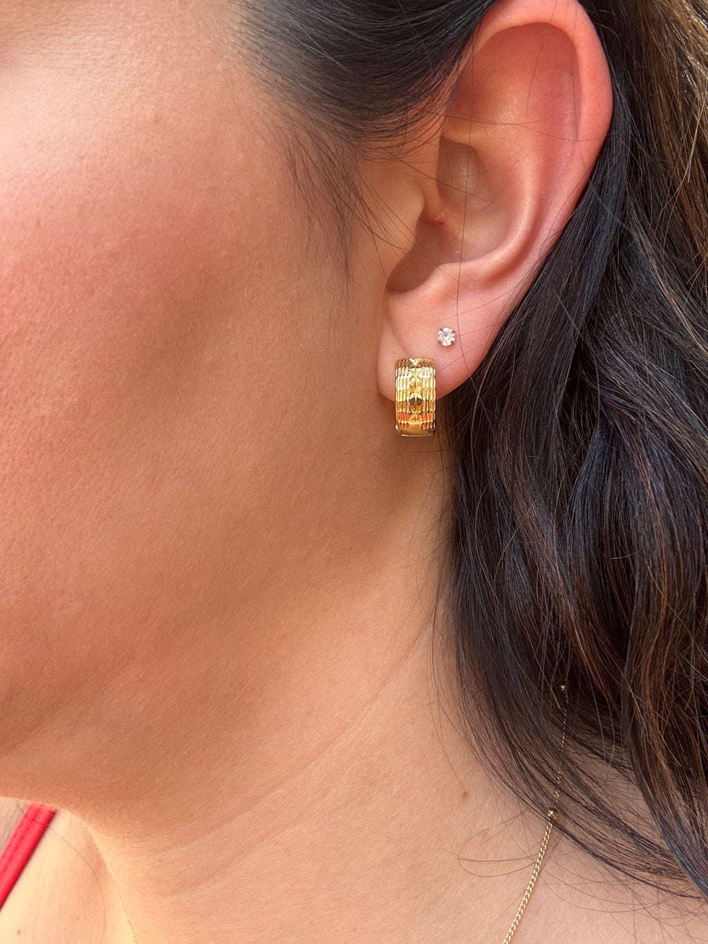 The Emily Huggie Earrings