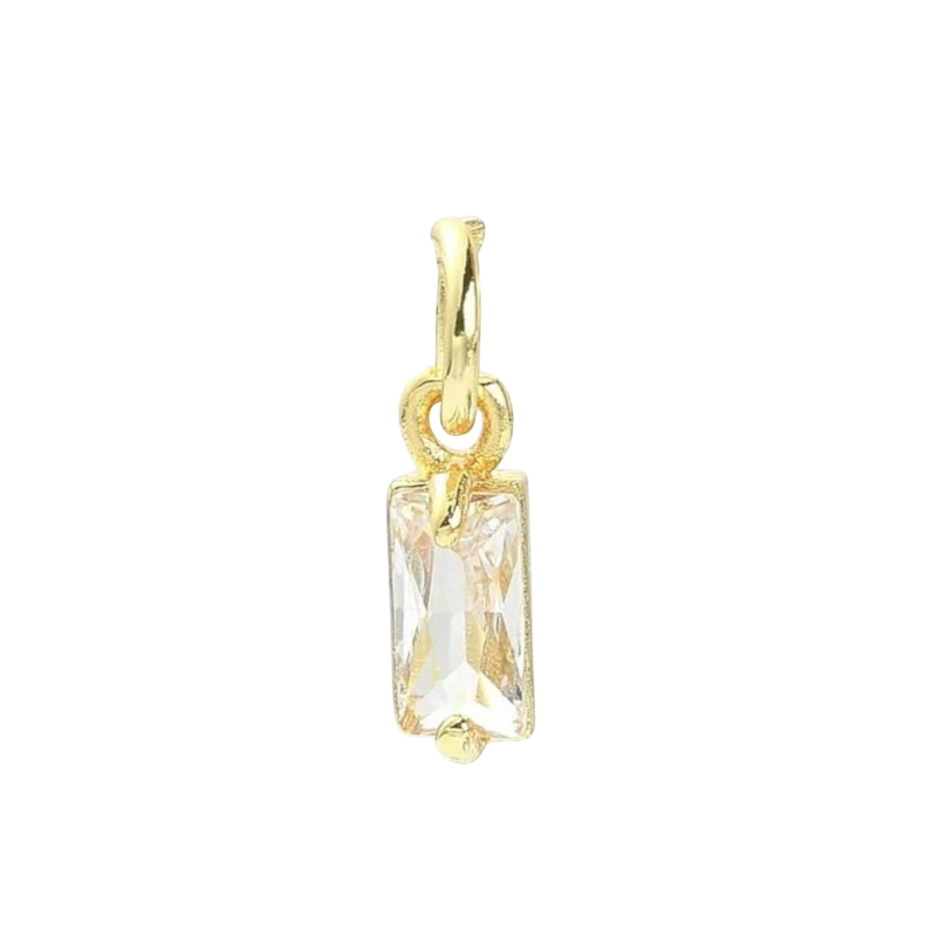 Micro Pave CZ Birthstone