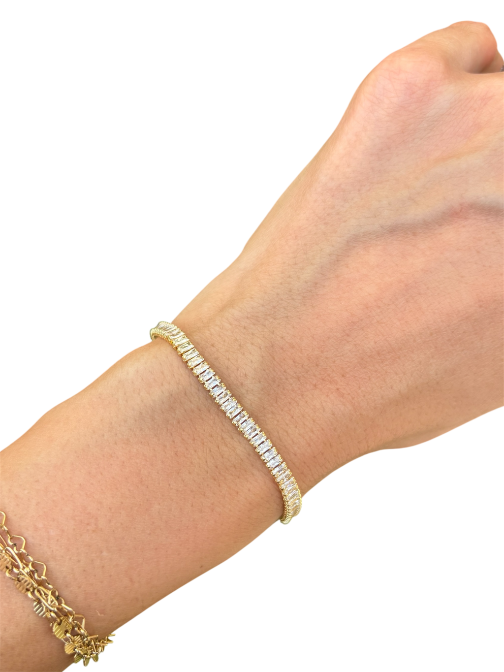 Baguette Tennis Bracelet