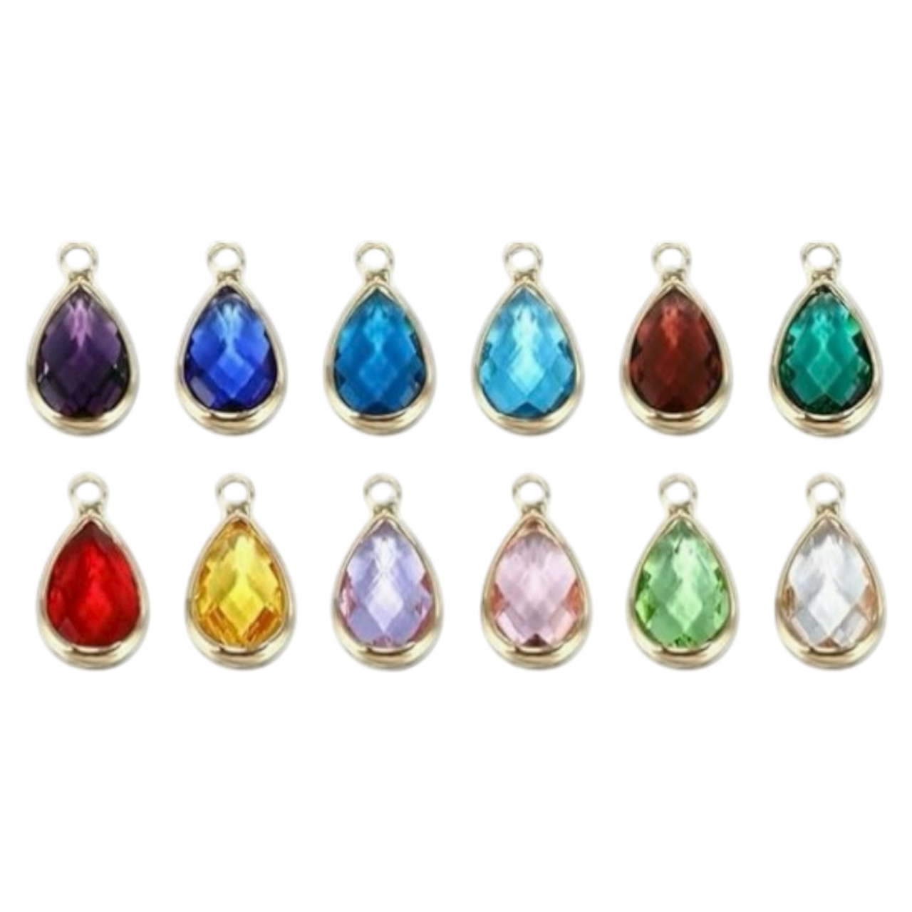 Tear Drop Birthstones