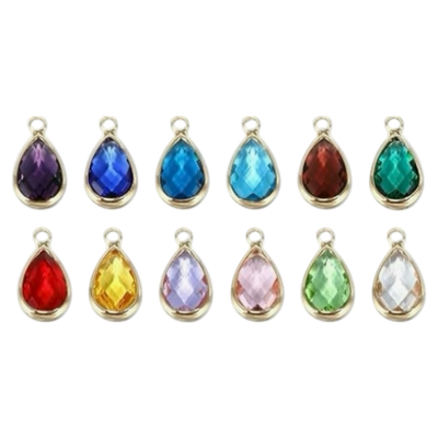 Tear Drop Birthstones