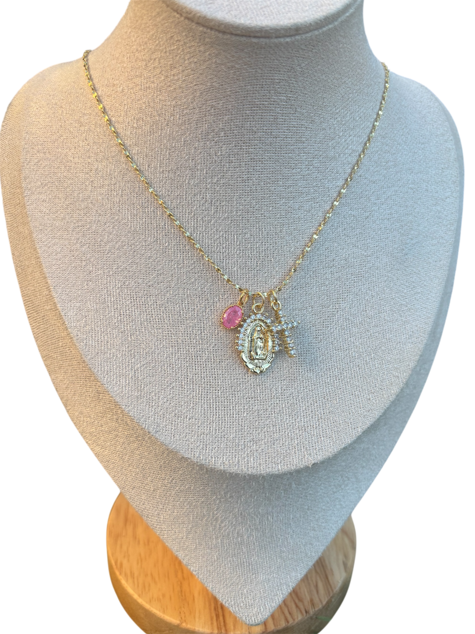 The Oval Mary Necklace