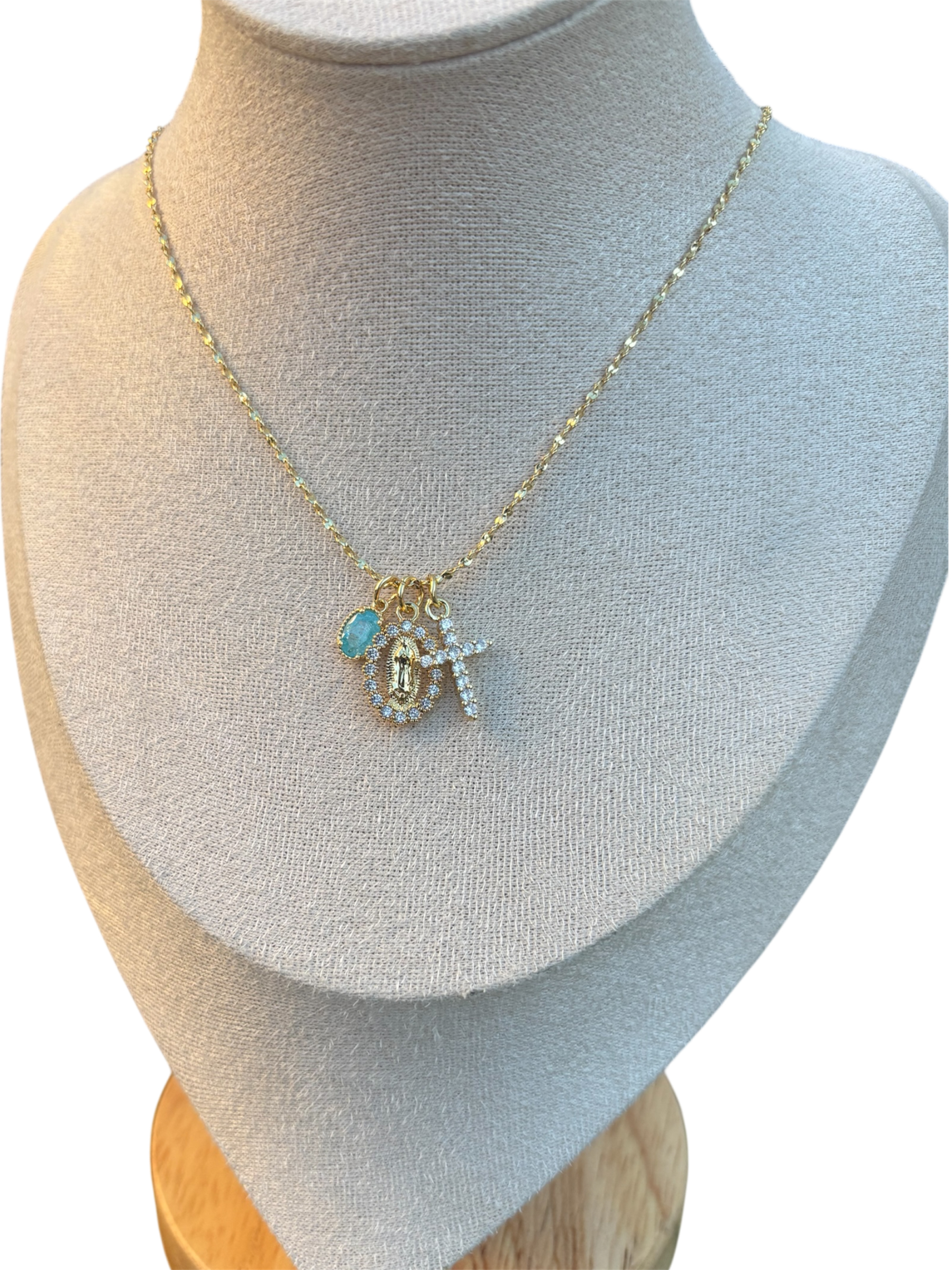 The Round Mary Necklace