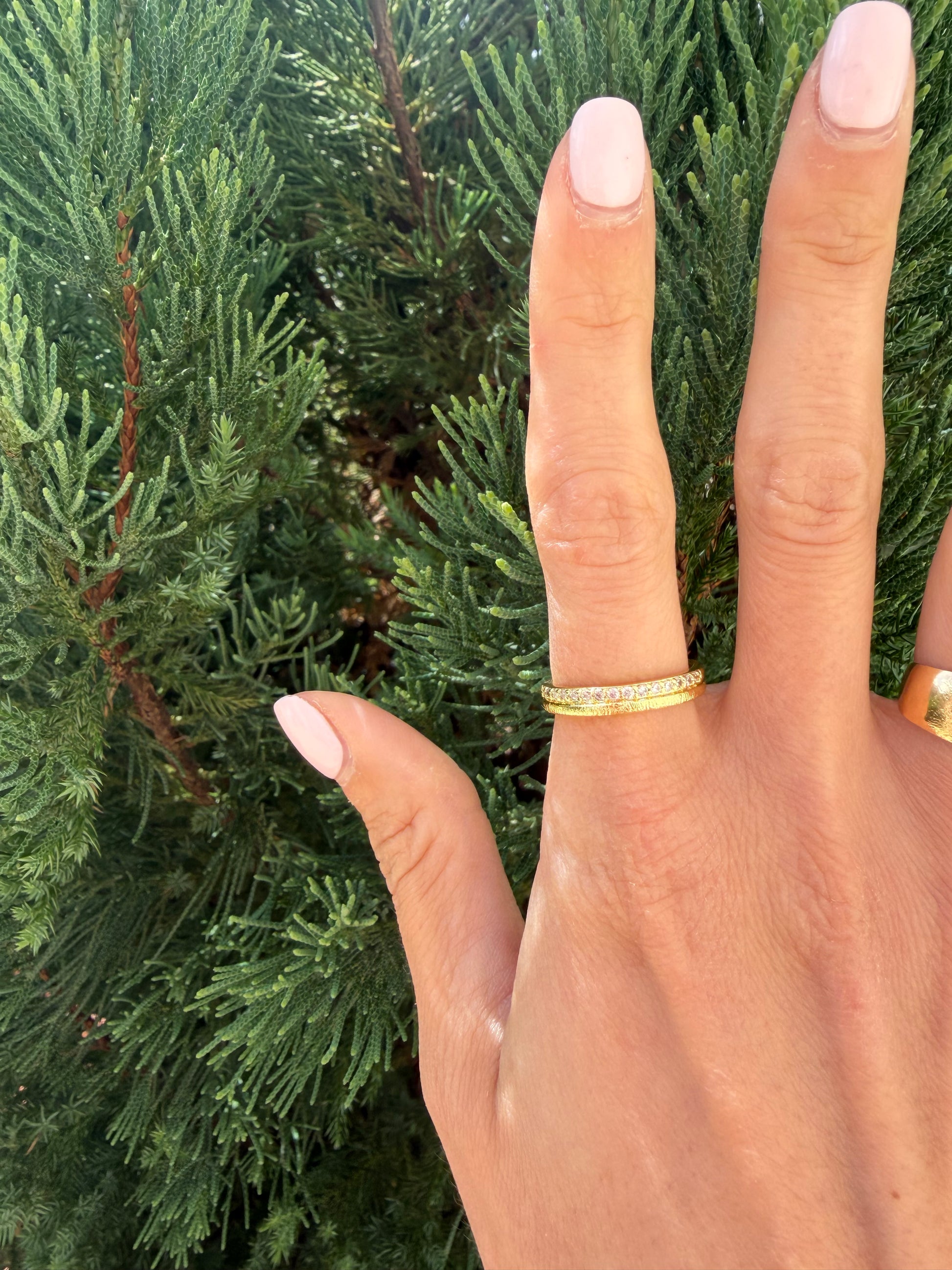 Doubled Band Ring