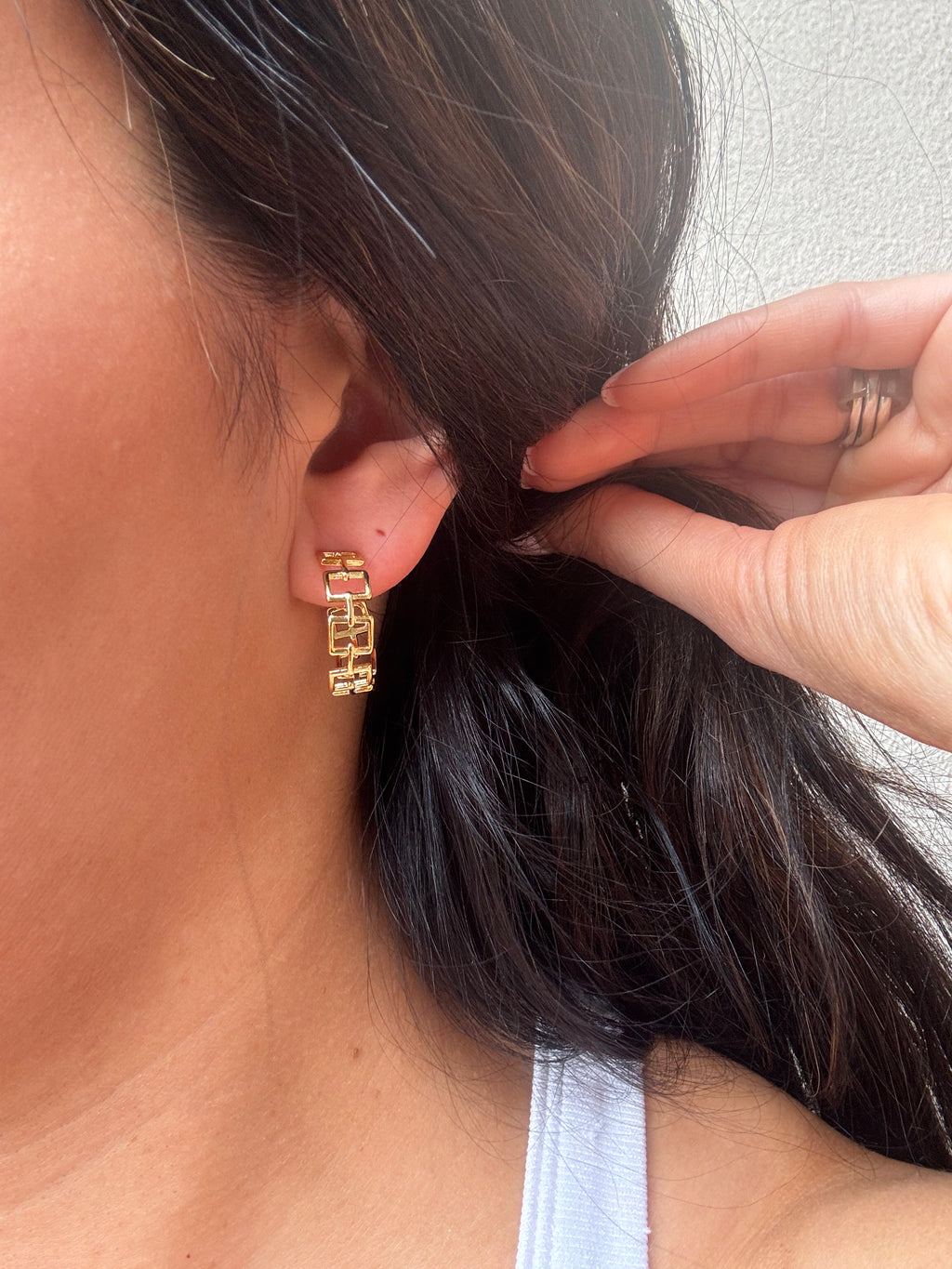 Gold Hoop Lightweight