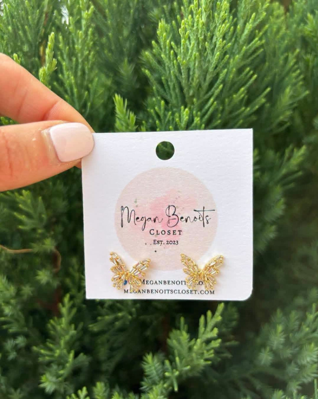 Butterfly Stud Earrings
