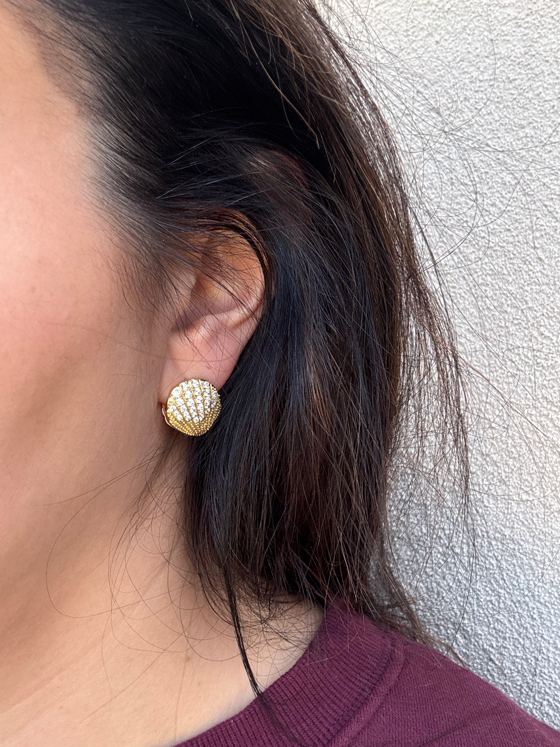 The Seashell Sparkle Earrings