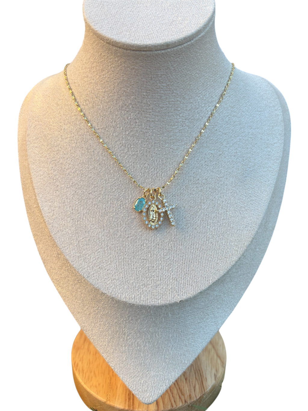 The Round Mary Necklace