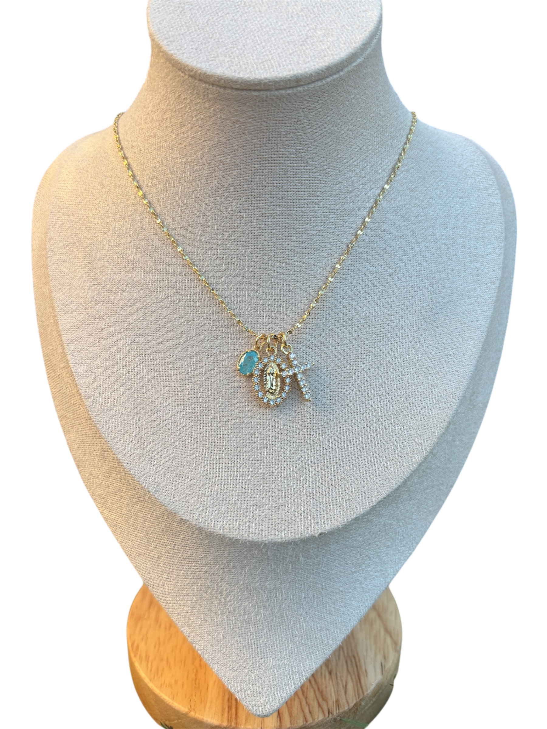 The Round Mary Necklace
