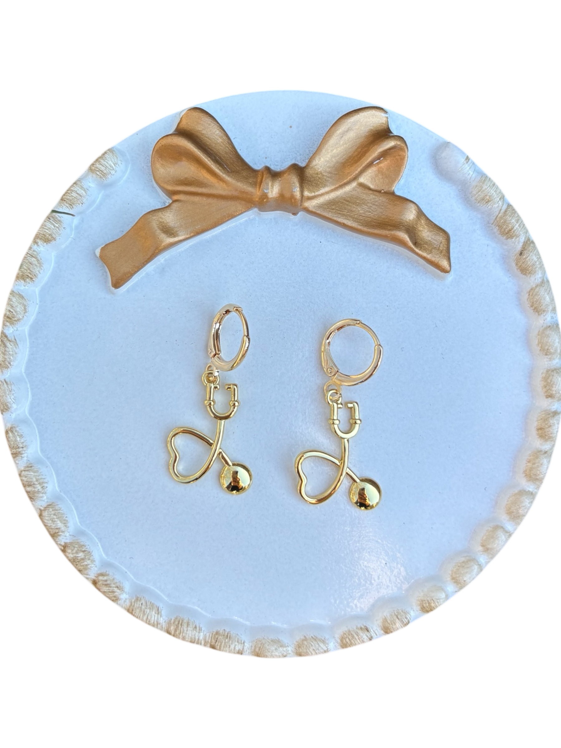 Nurse Huggie Earrings