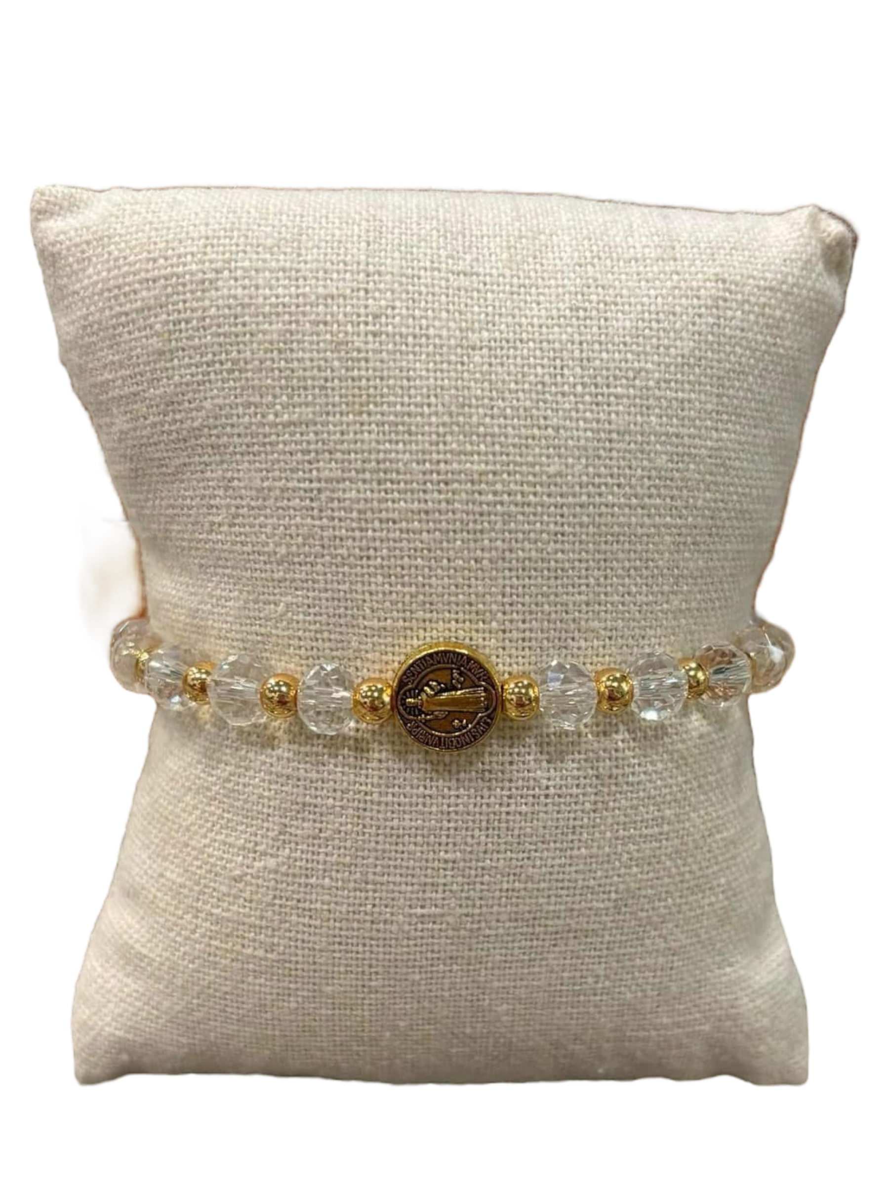 Crystal Prayer Bracelet