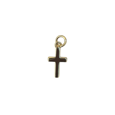 Gold Cross Charm