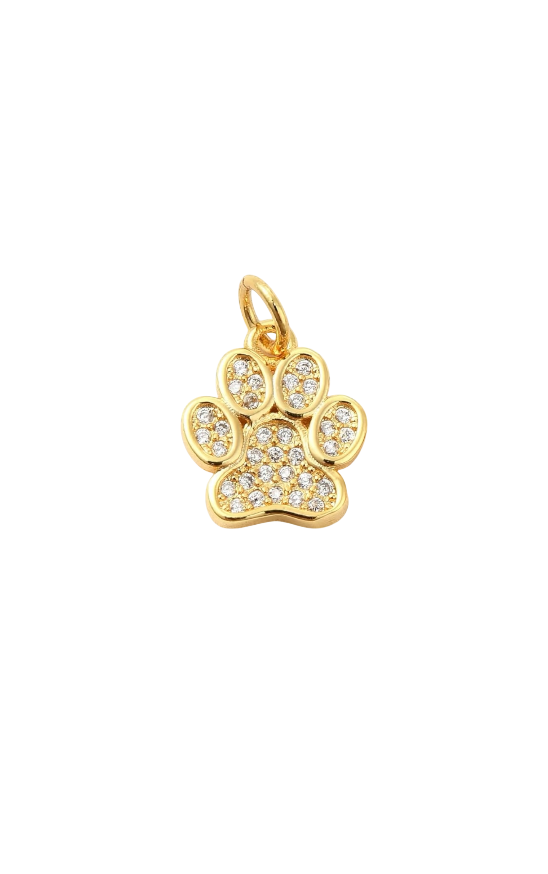 Paw Print Charm