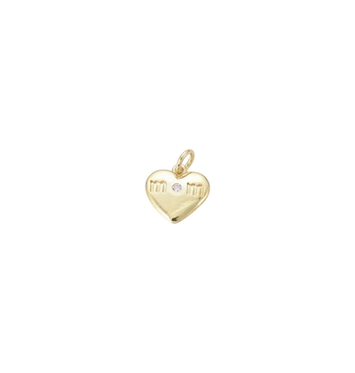 Mom Heart Charm ￼