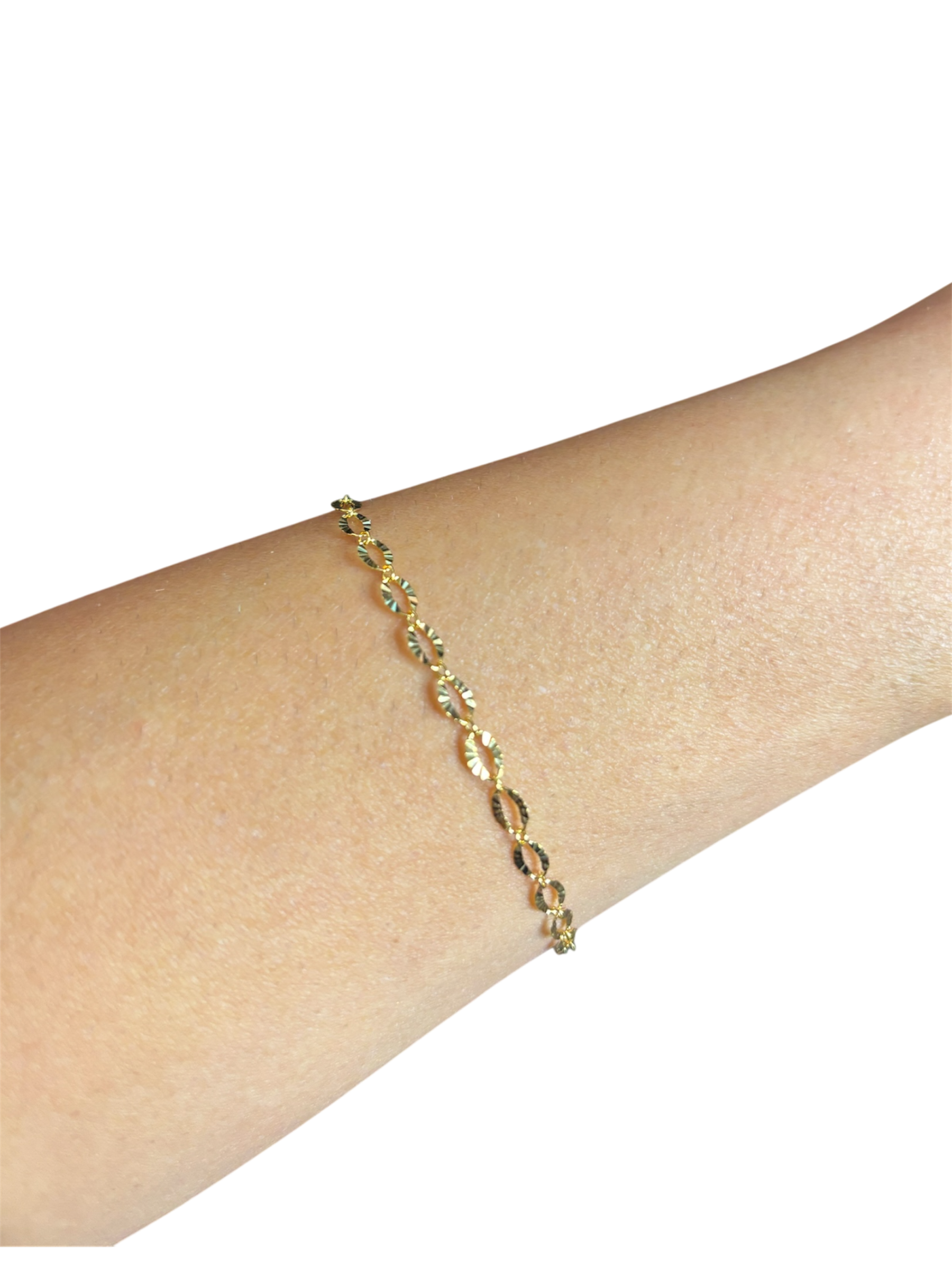 Bold Textured Oval Chain